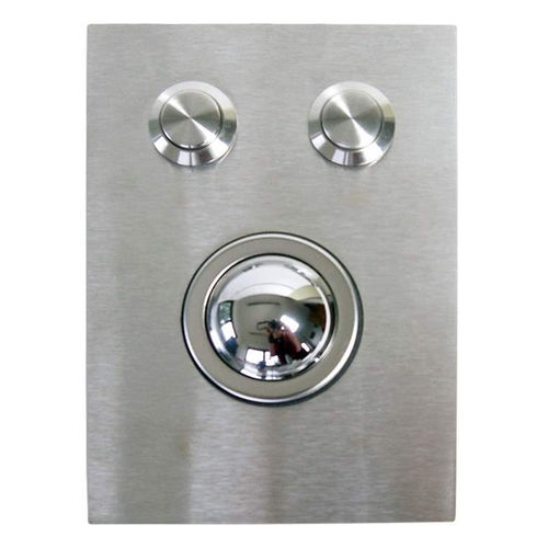 Trackball mecánico - TBFM-38S-2B-M-U - WES Systeme Electronic GmbH - empotrable / 38 mm / USB