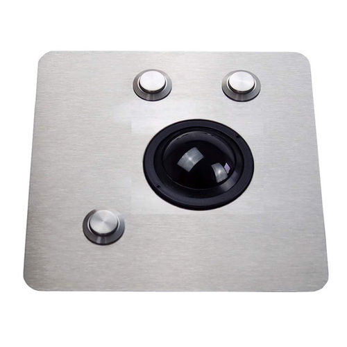 Trackball láser - TBFM-50P-2+1B-L-U - WES Systeme Electronic GmbH - empotrable / 2 inch (50 mm) / USB