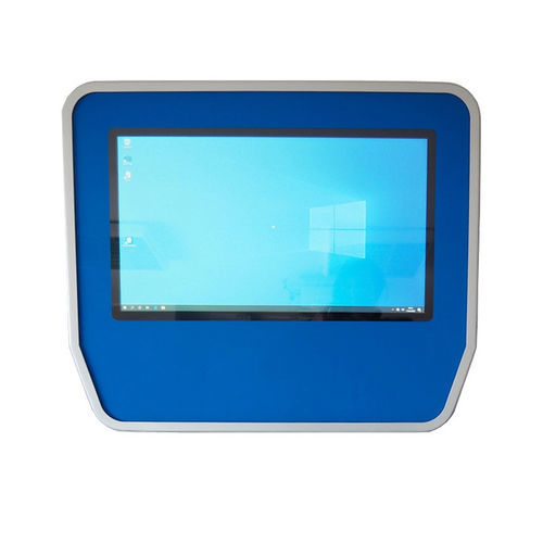 Terminal con teclado - LETO-24P - WES Systeme Electronic GmbH - con pantalla multitáctil / con tecnología capacitiva proyectada / de pared