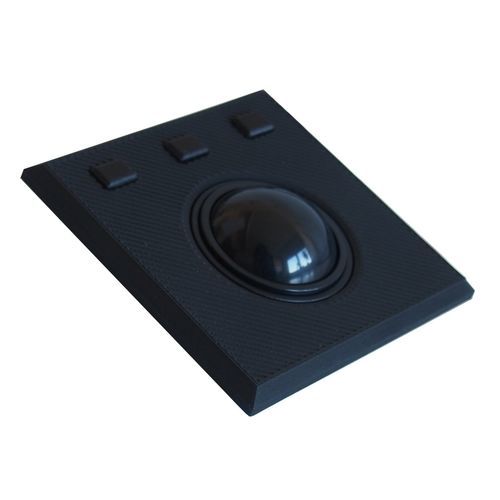 Trackball mecánico - TBFM-38P-3B-M-UP - WES Systeme Electronic GmbH - empotrable / 38 mm / USB