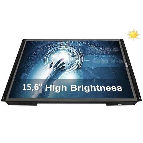 Monitor LCD - TIC15.6ITH-HB-1500CD - WES Systeme Electronic GmbH - pantalla táctil capacitiva PCAP / con pantalla táctil resistiva / con pantalla táctil de infrarrojos