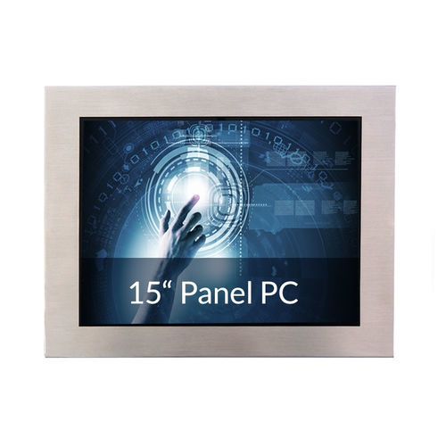Panel PC TFT LCD - IP65-15T-PANELPC-PCAP - WES Systeme Electronic GmbH - pantalla táctil capacitiva PCAP / con pantalla táctil multipuntos / 15"