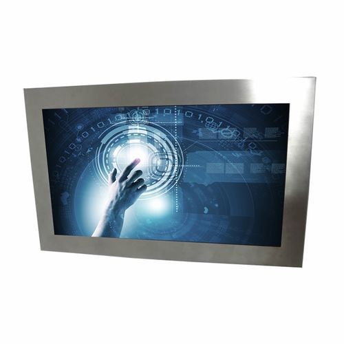 Monitor TFT-LCD - IP65-21.5T-PCAP - WES Systeme Electronic GmbH - pantalla táctil capacitiva PCAP / con pantalla táctil multipuntos / 21,5"