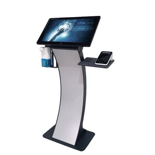 Atril para monitor - EASY-PC-STAND-23-MED-C - WES Systeme Electronic GmbH