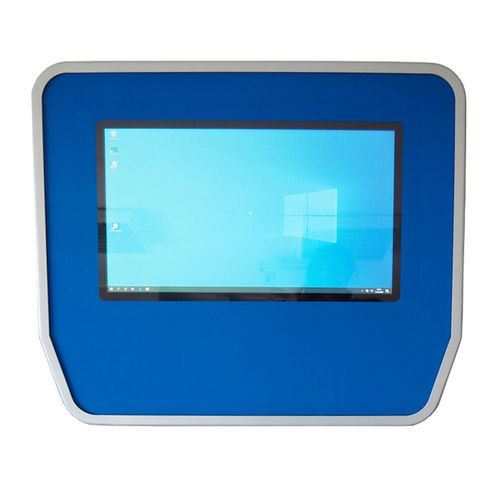Terminal con pantalla multitáctil - LETO-22P - WES Systeme Electronic GmbH - con tecnología capacitiva proyectada / de pared / 1920 x 1080