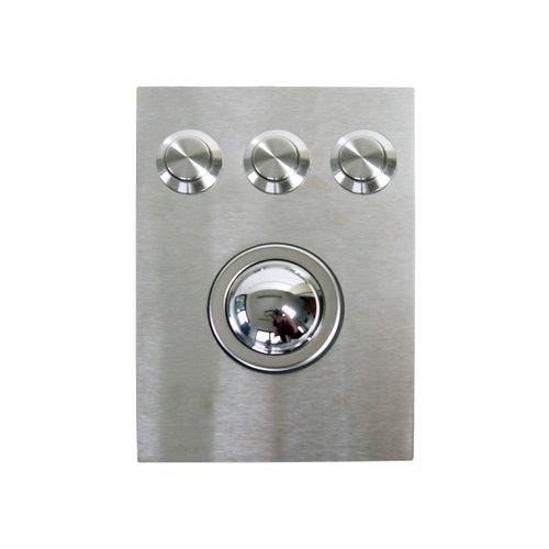 Trackball óptico - TBFM-38S-3B-O-U - WES Systeme Electronic GmbH - empotrable / 38 mm / USB