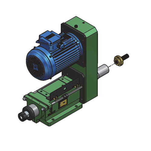 Unidad de roscado electromecánica - ST2N-MT3 - HANN KUEN MACHINERY - de precisión