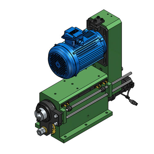 Husillo de fileteado - SSD12H-NT40 - HANN KUEN MACHINERY - de alimentación / de avance automático servocontroado