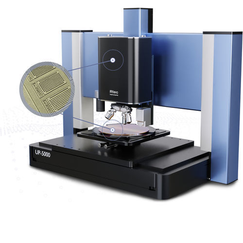 Microscopio óptico - UP-5000 - RTEC Instruments - de medidas / trinocular / de campo oscuro