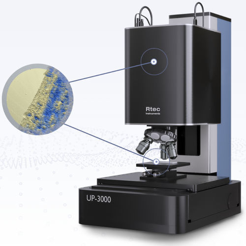 Microscopio óptico - UP-3000 - RTEC Instruments - de medidas / trinocular / de campo claro