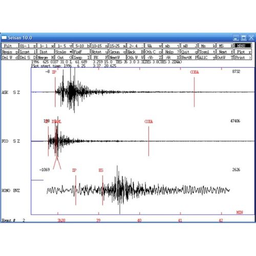 software de análisis de fase - GeoSIG Ltd