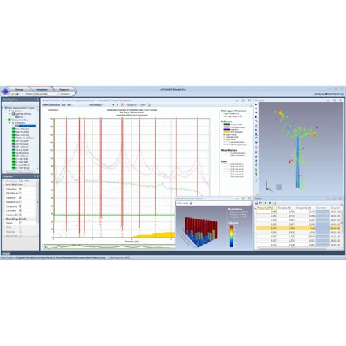 Software de análisis de vibraciones - ARTEMIS - GeoSIG Ltd - de medición / de ingeniería / de animación