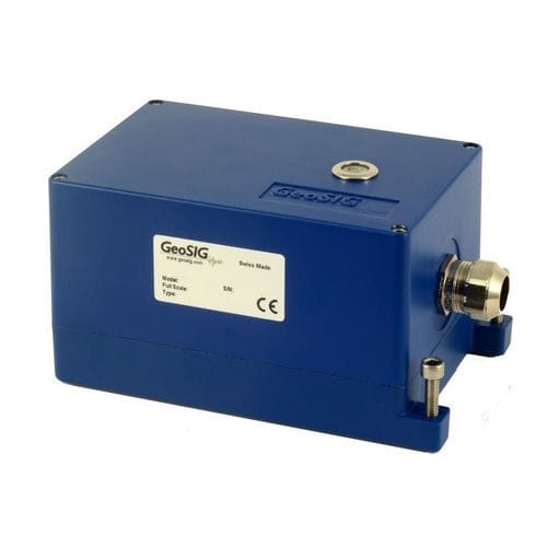 Sismómetro 3 ejes - VE-2x - GeoSIG Ltd - 1 eje / 2 ejes / para la ingeniería civil