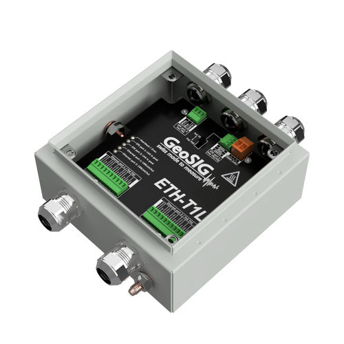 Módulo conmutador Ethernet administrable - ETH-T1L - GeoSIG Ltd - 2 puertos / en carcasa / IP66