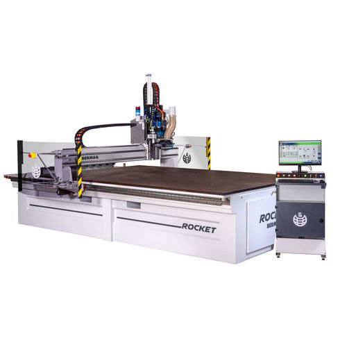 Fresadora CNC 3 ejes - ROCKET - BERMAQ - vertical / para aluminio / para madera