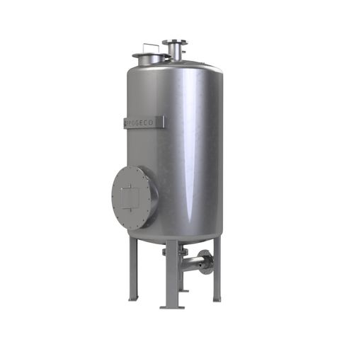 Filtro de gas - FCA - Progeco SRL - de carbón activado / de proceso / de acero inoxidable