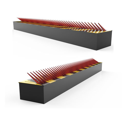 Bolardo retráctil road-blocker - Shenzhen Unisec Technology Co.,Ltd - de acero