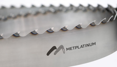 Hoja de sierra para tronzado - MetPlatinum - METAMOB - de cinta / de acero / para madera