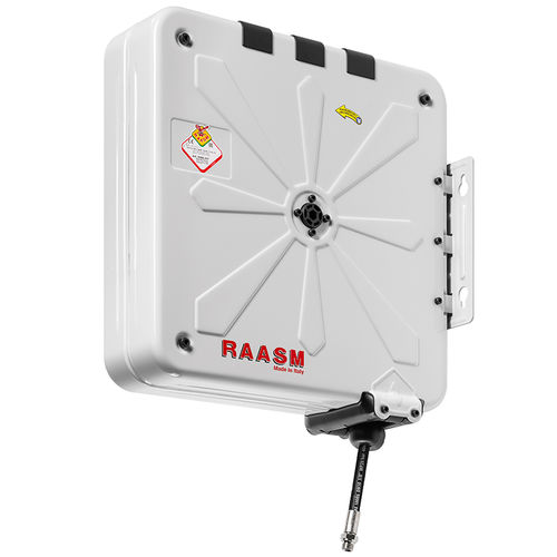 Enrollador de tubo - 8450.100 - RAASM SpA - retráctil / para agua / para aire