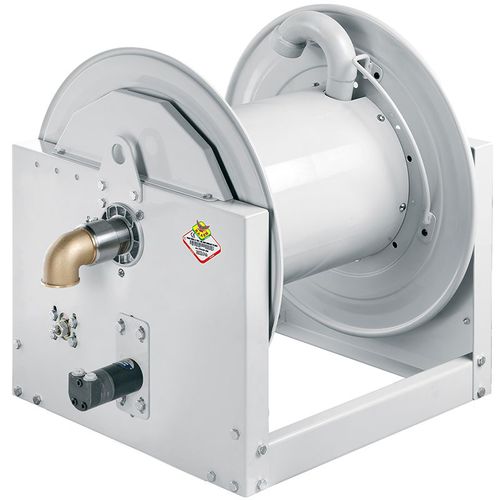 Enrollador de tubo - 7751801.400 - RAASM SpA - con motor hidráulico / para aceite / para camión