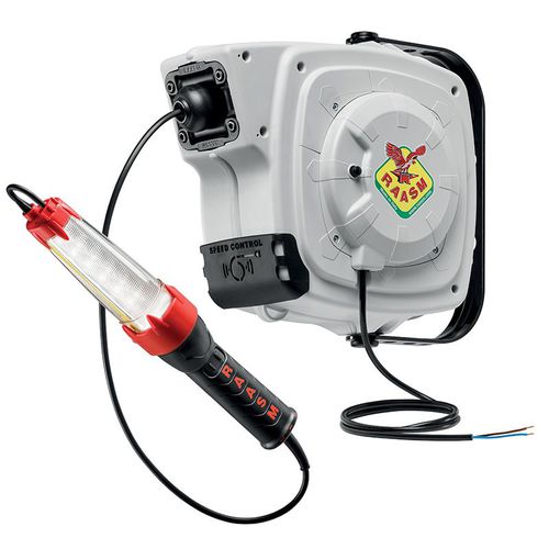 Enrollador de cables - 2210LF - RAASM SpA - retráctil / para obra de construcción / para camión