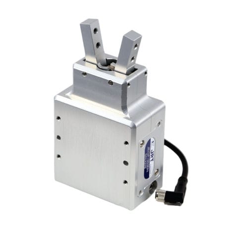 Pinza de prensión eléctrica - JEGF - JRT - angular / de 2 mandíbulas