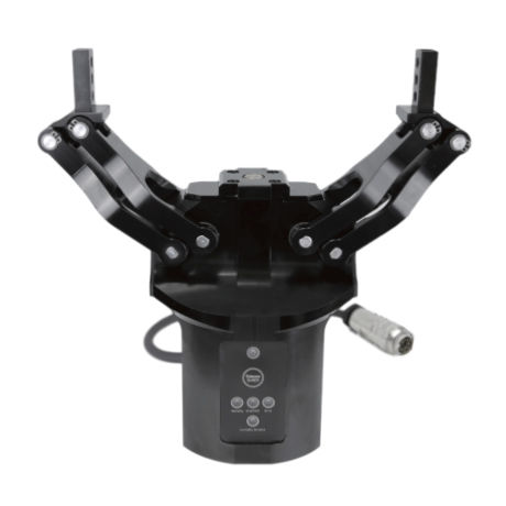 Pinza de prensión eléctrica - JEGBW series - JRT - angular / resistente al agua