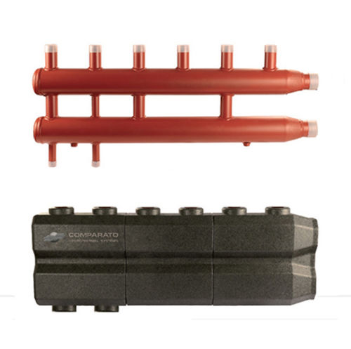 Manifold multivía - C series  - Comparato Nello S.r.l. - de acero al carbono / roscado / para calefacción