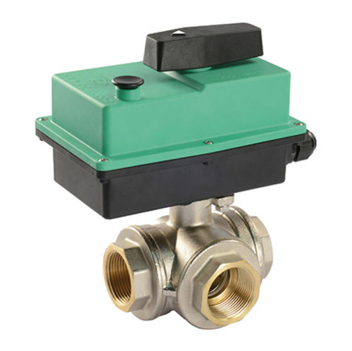 Válvula de bola - CY2 series - Comparato Nello S.r.l. - con actuador eléctrico / hembra-hembra / IP67