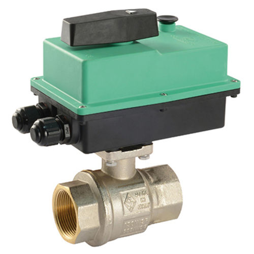 Válvula de bola - CY2 series - Comparato Nello S.r.l. - con actuador eléctrico / de control / de regulación