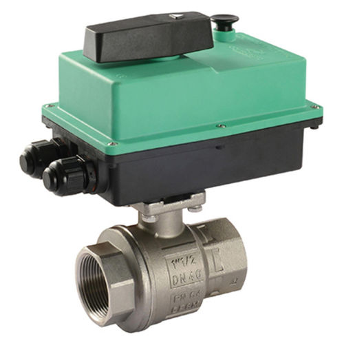 Válvula de bola - CY2 series - Comparato Nello S.r.l. - con actuador eléctrico / de control / hembra-hembra