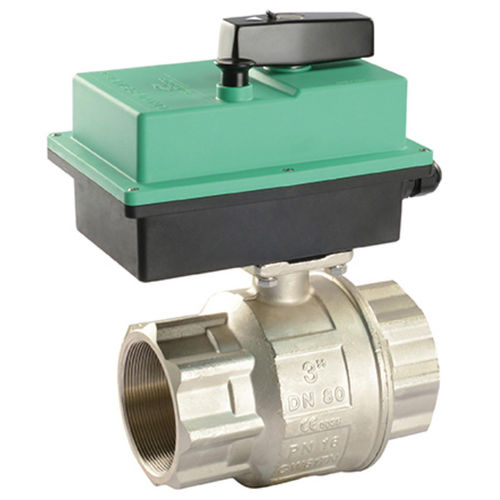 Válvula de bola - UY2 series - Comparato Nello S.r.l. - con actuador eléctrico / de control / hembra-hembra