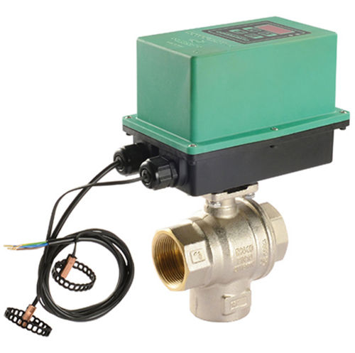 Válvula de bola - COMPAMIX L - Comparato Nello S.r.l. - con actuador eléctrico / de toma de muestras / de mezcla