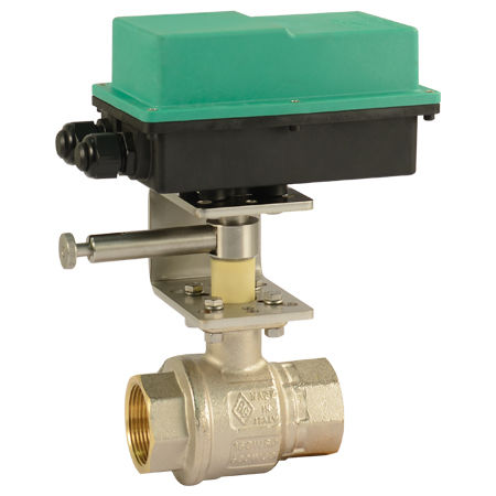 Válvula de bola - CY242R series - Comparato Nello S.r.l. - eléctrica / de control de caudal / de control de actuador
