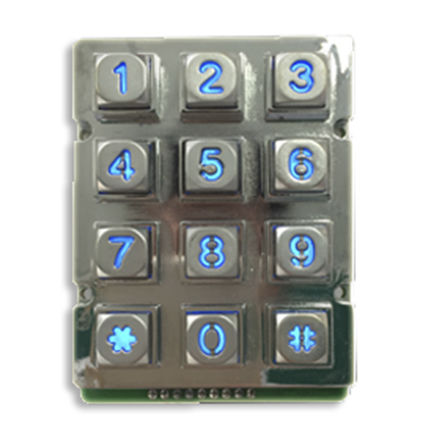 Teclado numérico empotrable - JR-KP-03 - J&R Technology Ltd