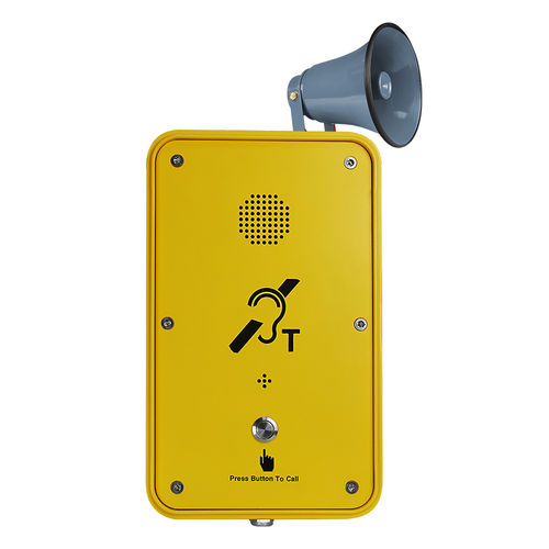 Teléfono analógico - JR104-SC-H - J&R Technology Ltd - VoIP / IP67 / para aplicaciones ferroviarias