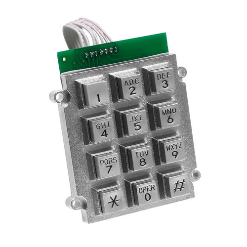 Teclado numérico empotrable - JR-KP-02 - J&R Technology Ltd