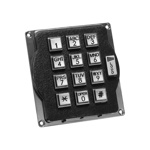 Teclado numérico 12 teclas - JR-KP-04 - J&R Technology Ltd - de pared / de metal / de silicona
