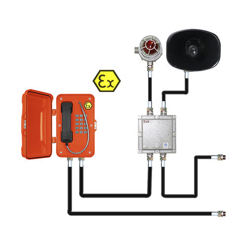 Teléfono analógico - JREX106-A01-HB - J&R Technology Ltd - VoIP / IP66 / IP67