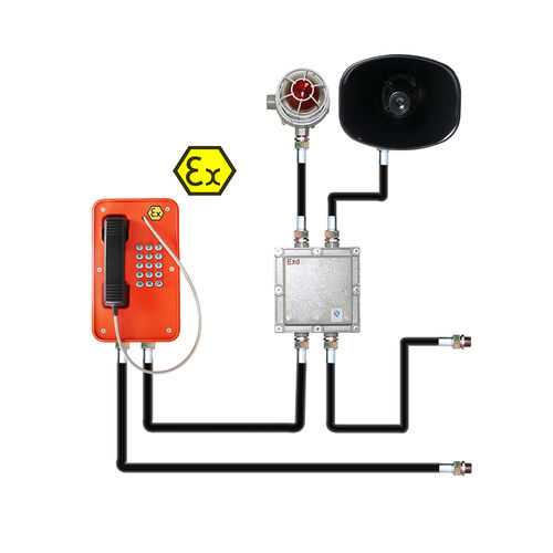 Teléfono VoIP - JREX106-A03-HB - J&R Technology Ltd - IP67 / robusto / antivandalismo