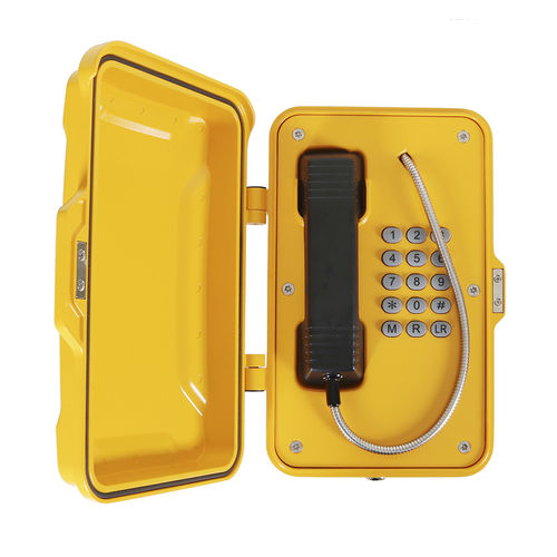 Teléfono VoIP - JR101-FK - J&R Technology Ltd - IP67 / para aplicaciones ferroviarias / para aplicaciones marinas