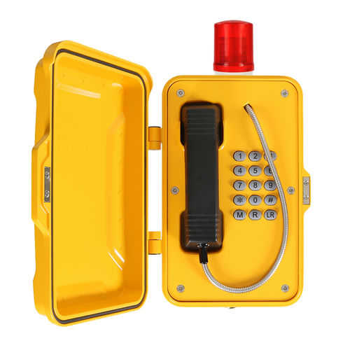 Teléfono VoIP - JR103-FK-B - J&R Technology Ltd - IP67 / para túnel / resistente a las intemperies