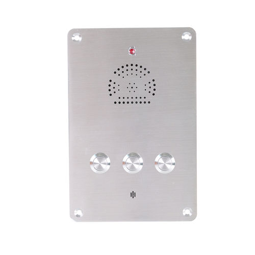 Interfono de audio - JR301-3B-IW - J&R Technology Ltd - de emergencia / reforzado / antivandalismo