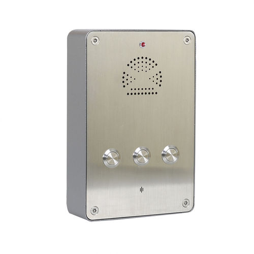 Interfono de audio - JR301-3B-OW - J&R Technology Ltd - de emergencia / reforzado / antivandalismo
