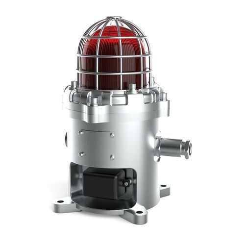 Difusor de alarma sonora con avisador luminoso de LED - JREX-SL - J&R Technology Ltd - con avisador luminoso de xenón / con avisador luminoso rotativo / de seguridad intrínseca