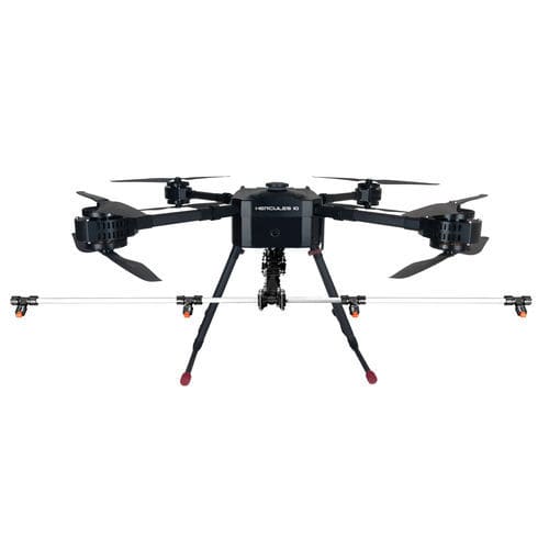 Dron cuadrirrotor - HERCULES 10 SPRAY - Dronevolt - de pulverización / de fibra de carbono / ligero