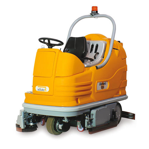 Fregadora con operador a bordo - diamond 100s - Adiatek - alimentada por batería