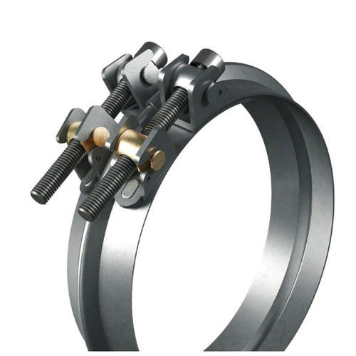 Abrazadera para tubo de tornillo - 1W series - ESKATE Rohrverbindungstechnik GmbH - de acero galvanizado / de acero inoxidable