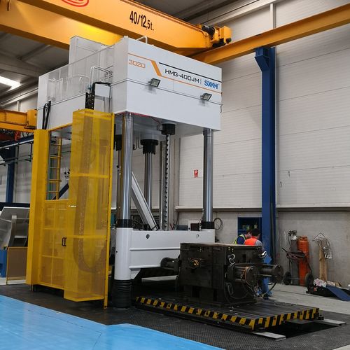 Prensa oleodinámico - HMG-350JM2520 - SXKH GLOBAL - de prueba / para retoque y ajustes de moldes / de puesta a punto
