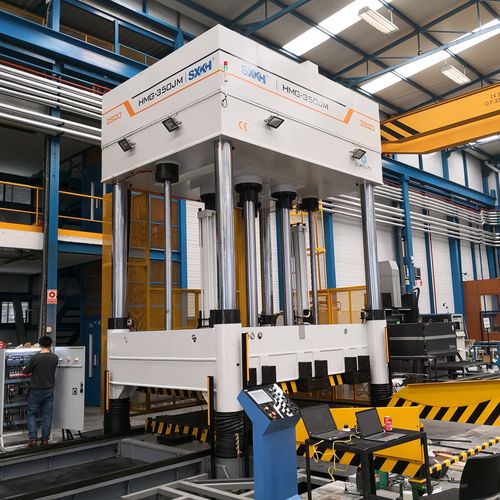 Prensa servohidráulica - HMG-350ES2520 - SXKH GLOBAL - para retoque y ajustes de moldes / para aluminio / para la industria del automóvil